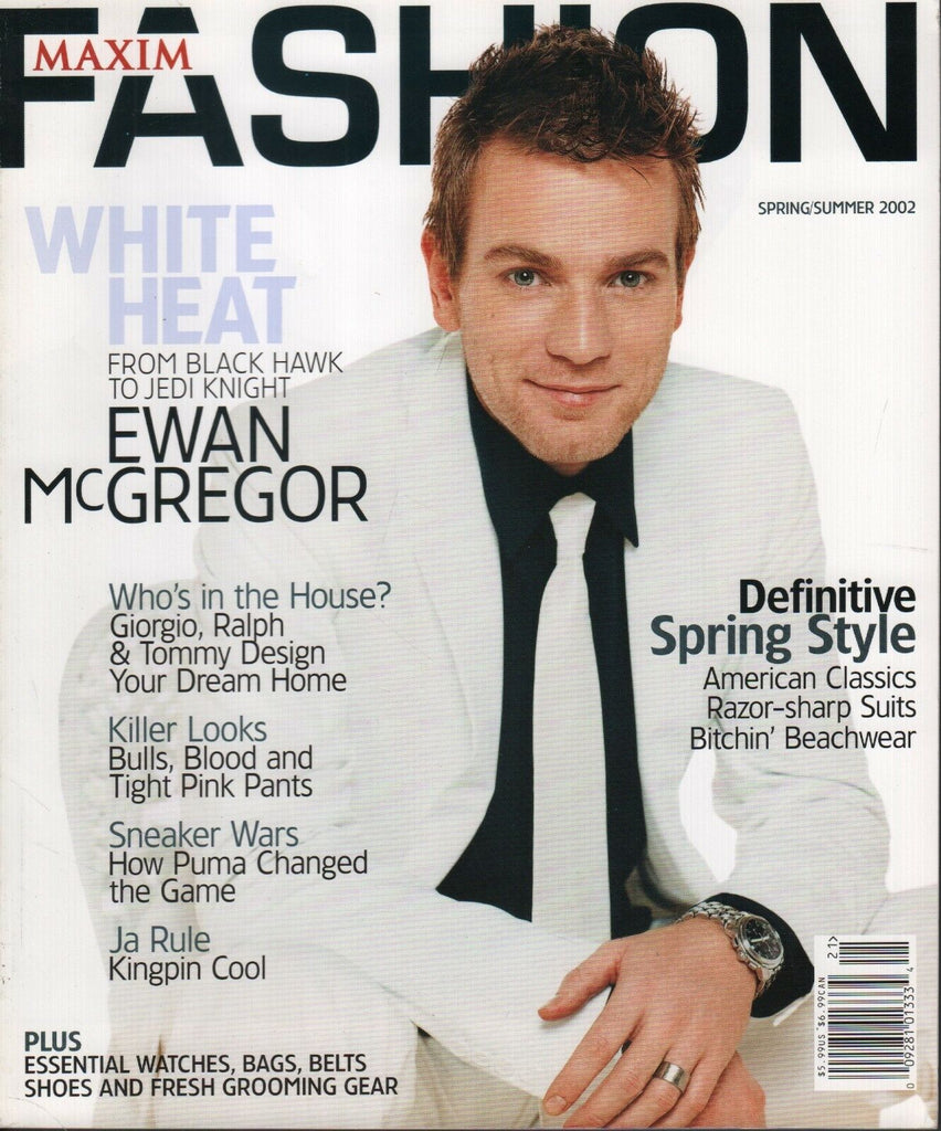 Maxim Fashion Spring Summer 2002 Ewan McGregor Ja Rule 111218DBE2