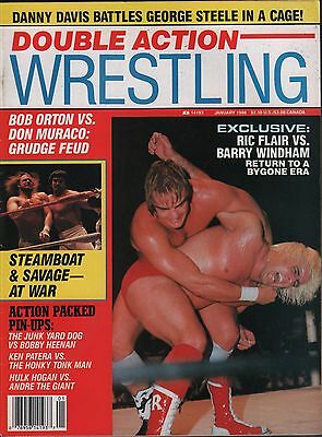 Double Action Wrestling January 1988, Ric Flair, Barry Windham VG 012016DBE