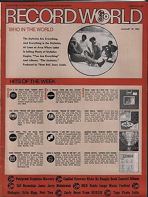 Record World January 29 1972 The Stylistics EX 120715DBE