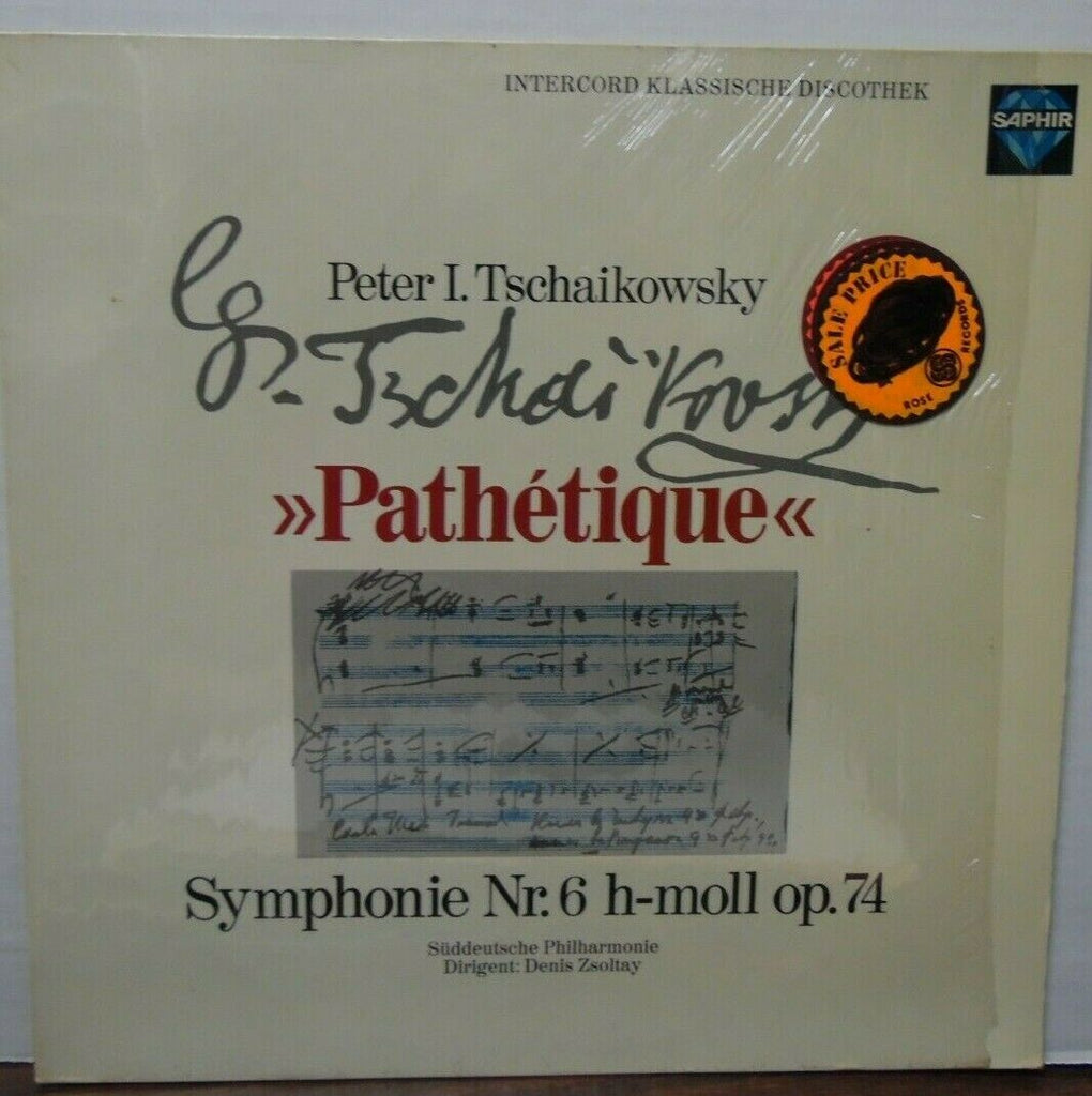 Peter I Tschaikowsky Pathetique Symphonie Nr 6 h-moll op.74 vinyl 020120LLE