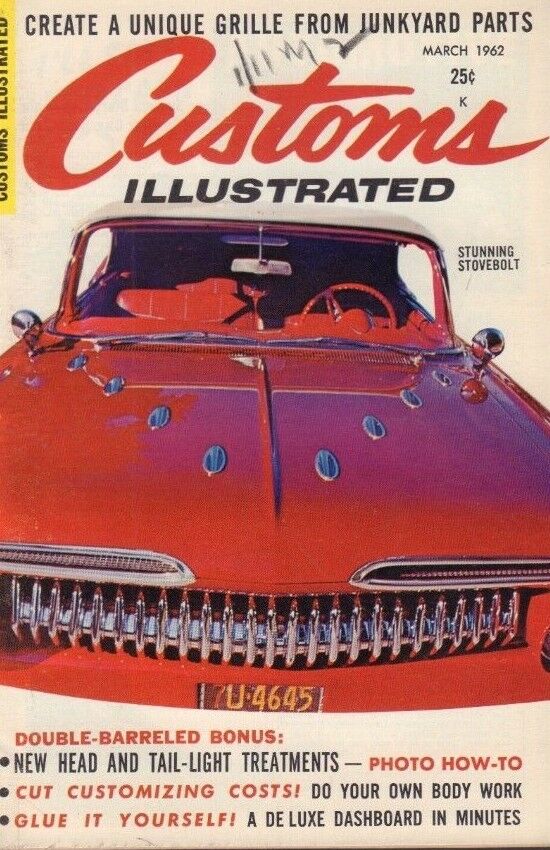 Customs Illustrated March 1962 Al Edwards Hybrid Bird 122218DBE