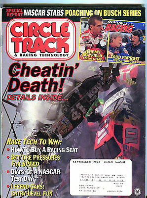 Circle Track & Racing Technology Magazine September 1996 VG 060216jhe