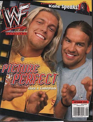 WWF Magazine September 2000 Edge, Christian EX 121115DBE
