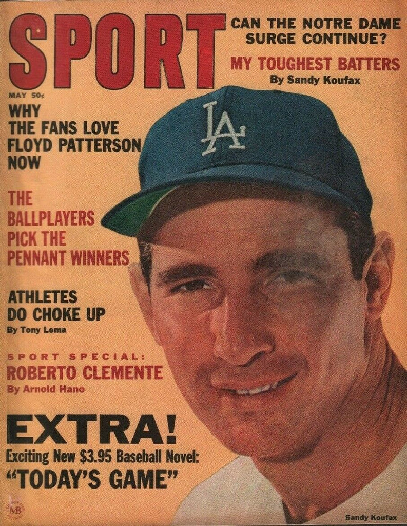 Sport May 1965 Sandy Koufax Roberto Clemente Floyd Patterson 050719DBE2