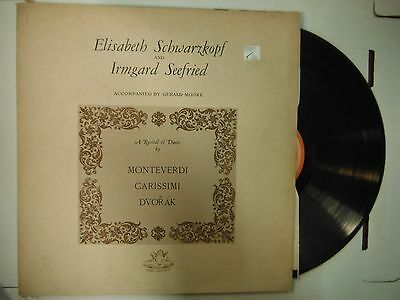 33 RPM Vinyl Elisabeth Schwarzkopf and Irmgard Seefried Angel 35290 011915KME