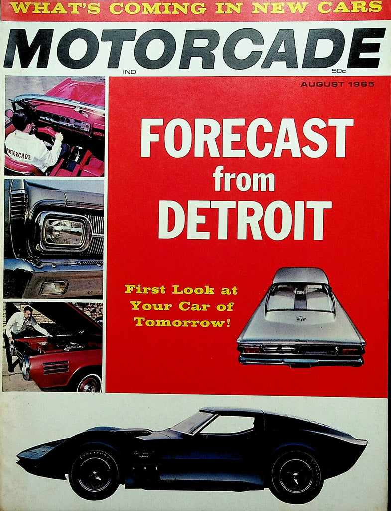 Motorcade August 1965 Mako Shark II Chevrolet Stingray 050420DBE