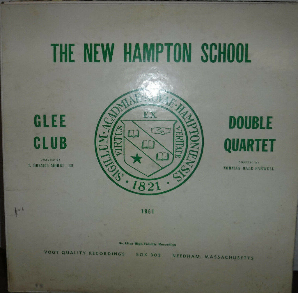 The New Hampton School Glee Club VInyl RV1063 010618LLE