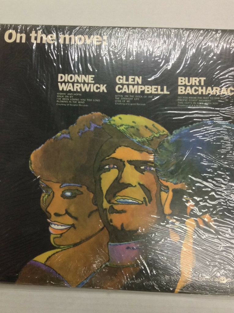 On The Move Dionne Warwick Glen Campbell SL6658 W/SW 33RPM 031617RR