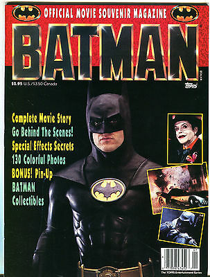 Batman Official Movie Souvenir Magazine EX 072016jhe