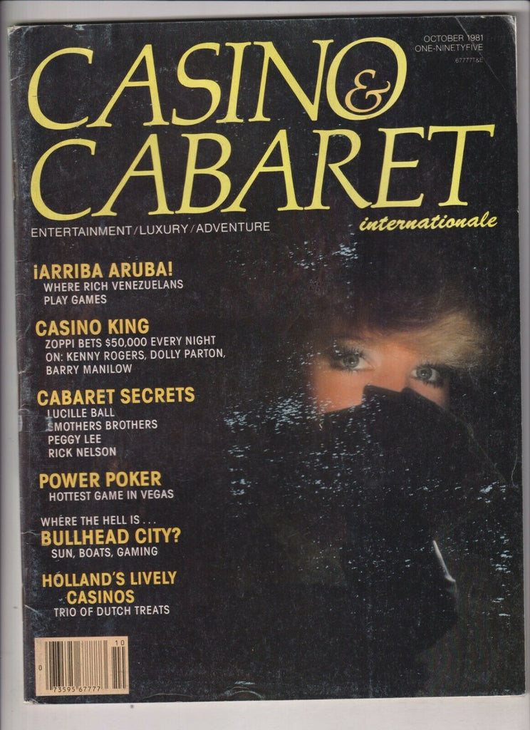 Casino & Cabaret Mag Casino King Zoppi October 1981 021020nonr