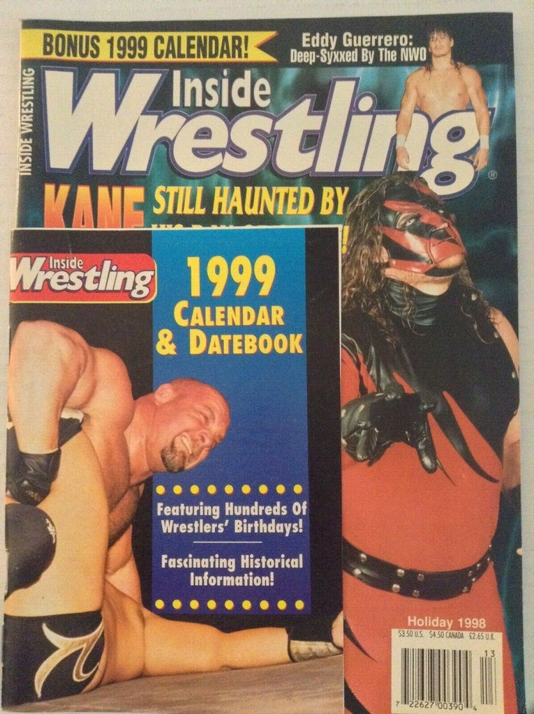 Inside Wrestling Eddie Guerrero Kane Goldberg Sting Holiday 1998 032719nonrh
