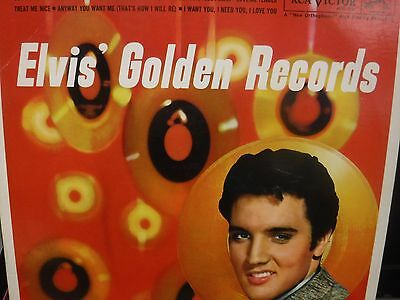 ELVIS GOLDEN RECORDS 50th Anniversary Label 33RPM 031116 TLJ