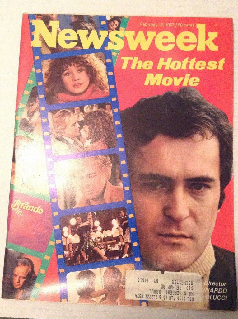 Newsweek Magazine Bernardo Bertolucci February 12, 1973 102016RH