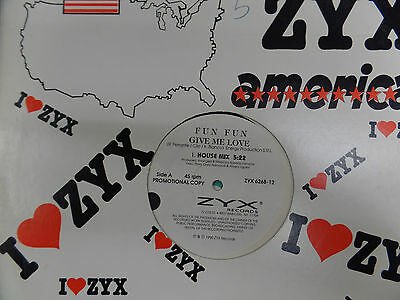 Give Me Love (House Mix) FUN FUN PROMO 33RPM EX 120415 TLJ