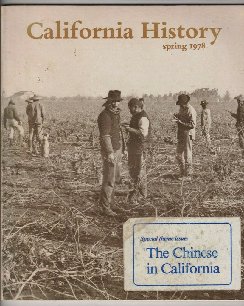 California History Mag The Chinese In California Spring 1978 021720nonr