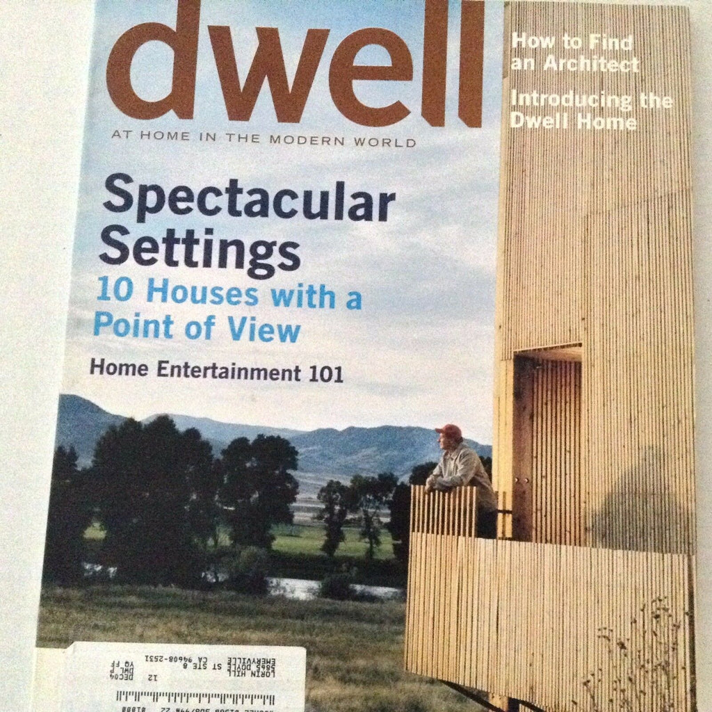 Dwell Magazine Home Entertainment 101 Jan/February 2003 070917nonrh