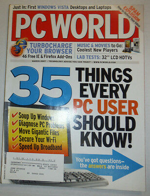 PC World Magazine 35 Things Every PC USER March 2007 032015R