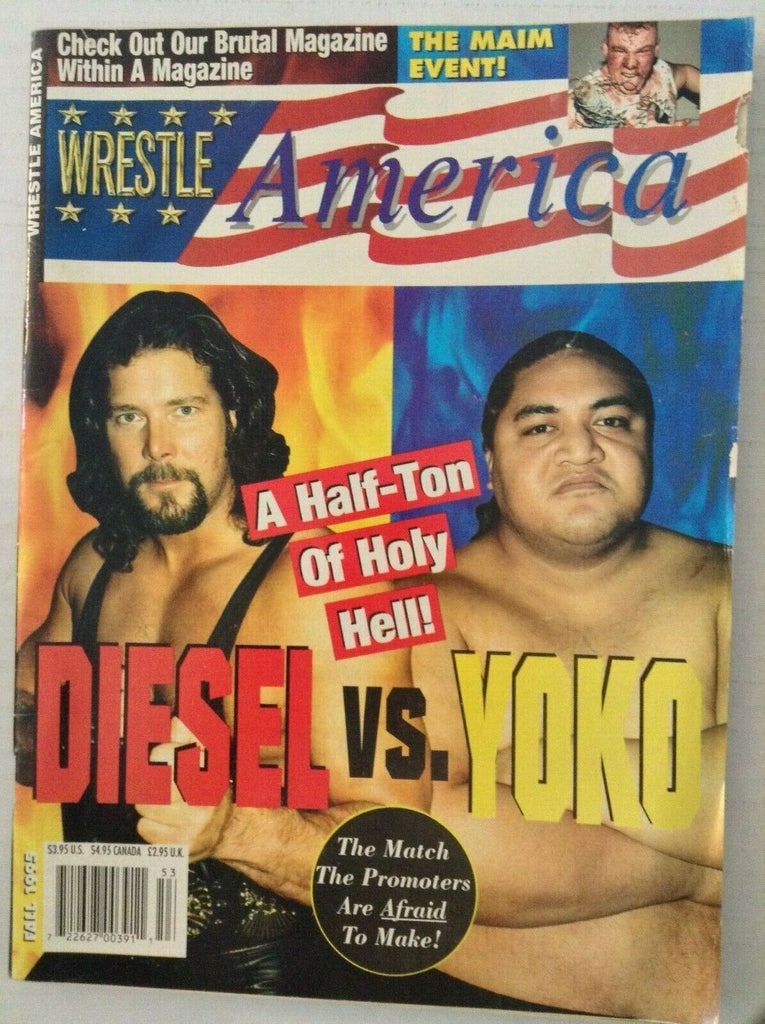 Wrestle America Kevin Nash Yokozuna Fall 1995 022319nonrh
