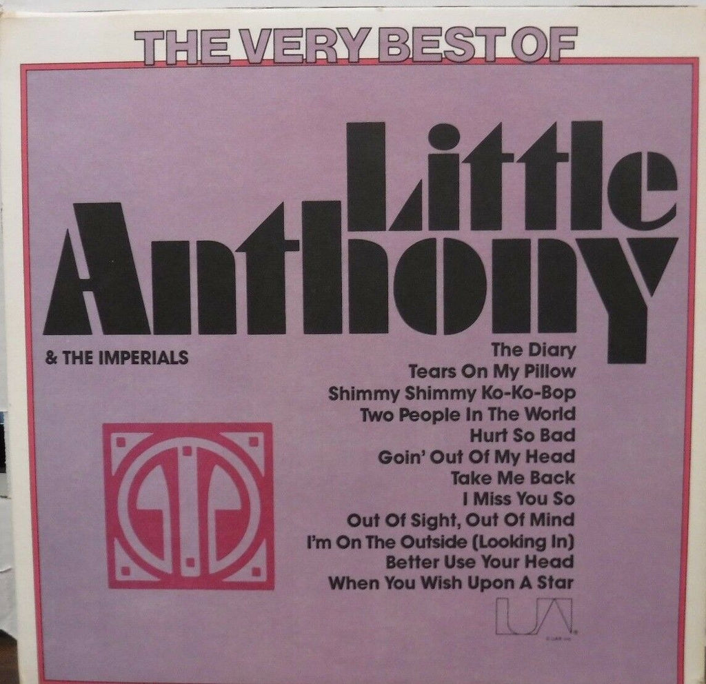 The Very Best of Little Anthony 33RPM UA-LA255 010117LLE #2