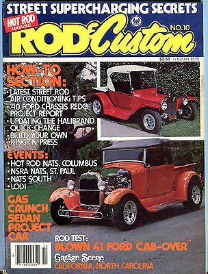 Hot Rod Magazine Rod & Custom No. 10 1979 How-To Section EX 072116jhe
