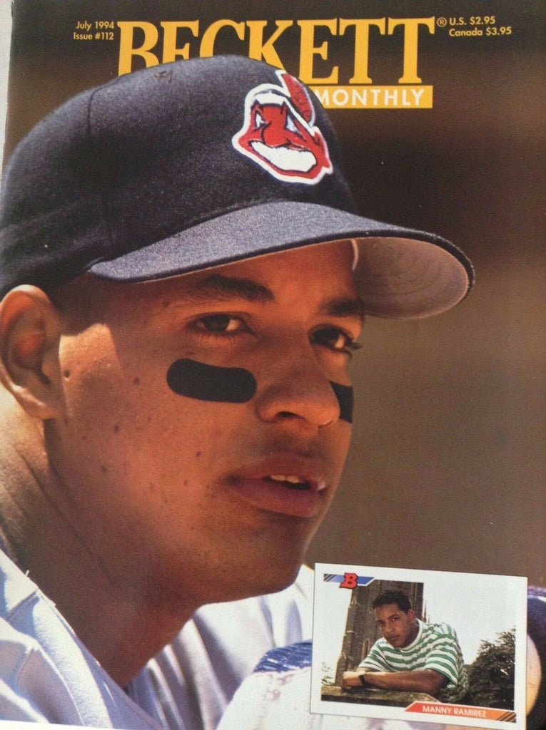 Beckett Magazine Manny Ramirez July 1994 082917nonrh2