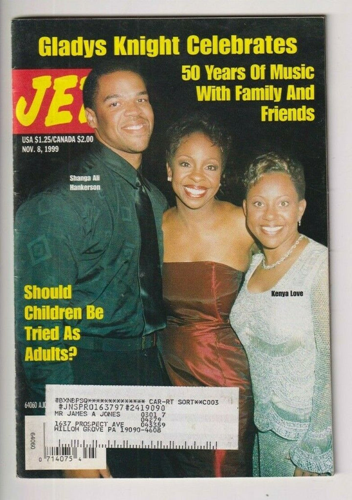Jet Mag Gladys Knight Celebrates November 8, 1999 112619nonr