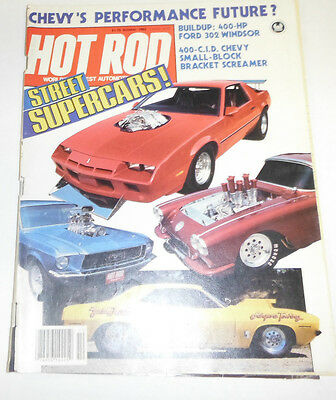 Hot Rod Magazine Street Supercars & Ford 302 Windsor October 1983 NO ML 080514R1
