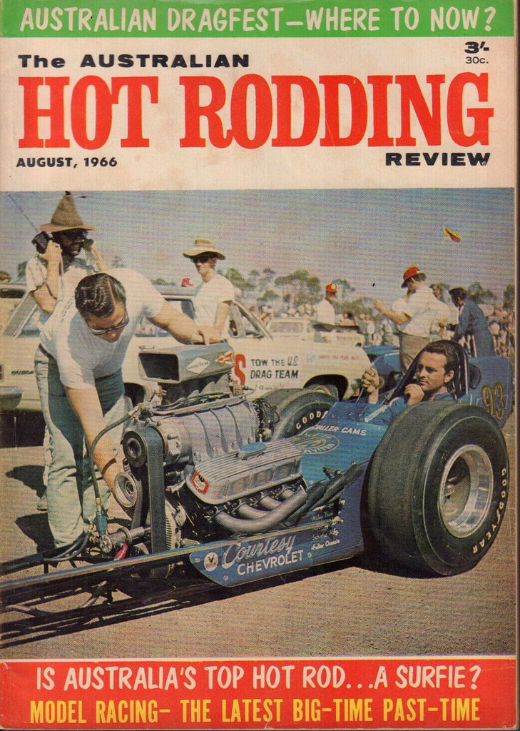 Hot Rod Australia august 1966 Model Racing, a Surfie 030717nonDBE2