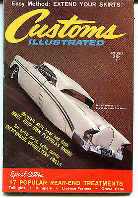 Customs Illustrated December, 1959 Lap of Luxury '56 EX NO ML 120815jhe2