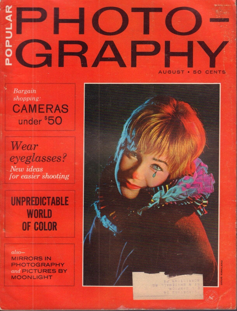 Popular Photography August 1962 Doug Kirkland w/ML 092717DBE