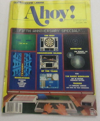 Ahoy! Magazine 5th Anniversary Special January 1989 102914R1