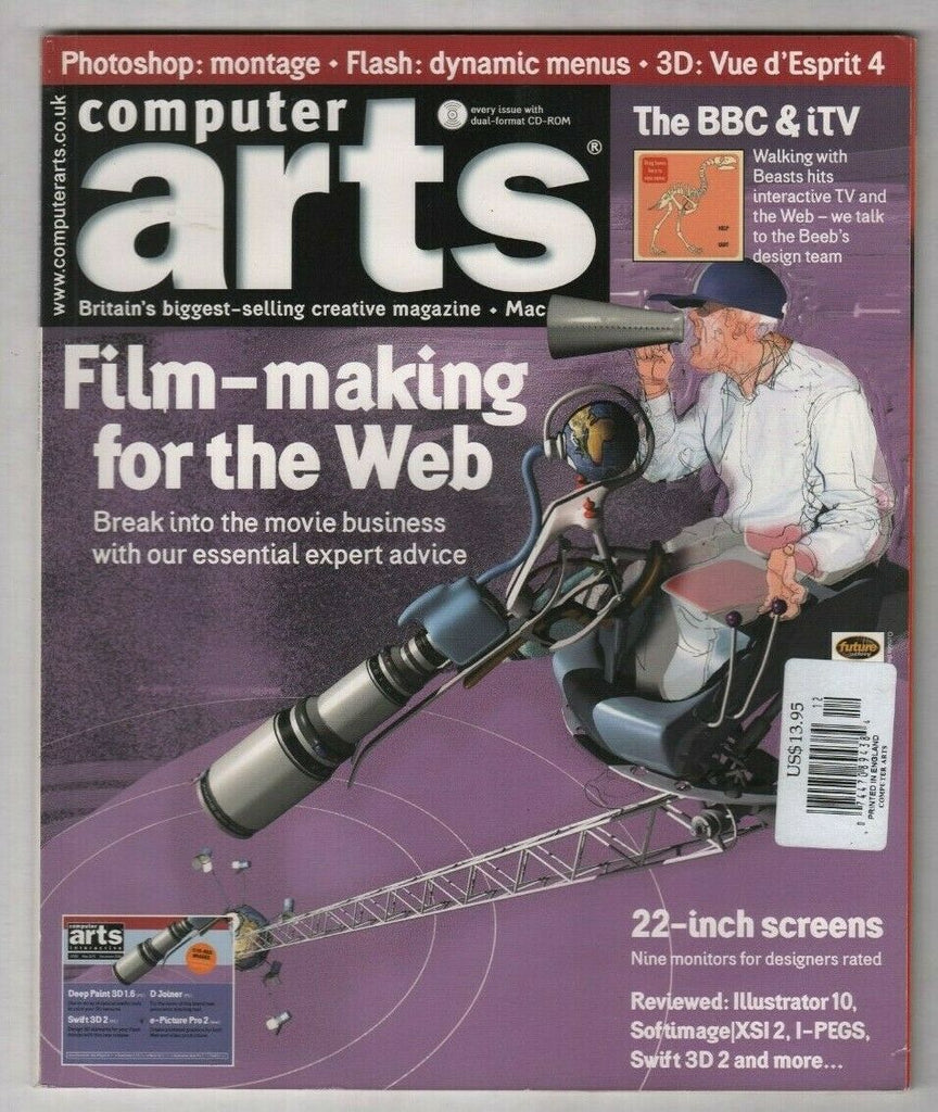 Computer Arts UK Mag Photoshop Film Making For The Web December 2001 012420nonr