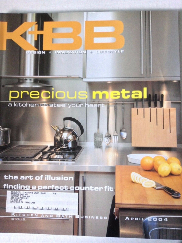 KBB Architect Magazine Precious Metal Art Illusion April 2004 082017nonrh3