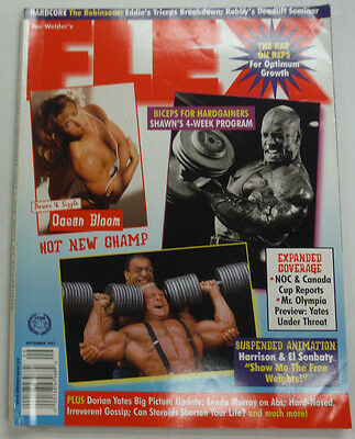 Flex Magazine Shawn Ray & Dorian Yates September 1997 103014R