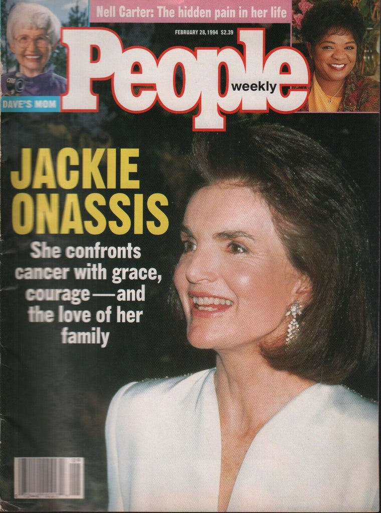 People Weekly February 28 1994 Jackie Onassis Kennedy Nell Carter 100818ame