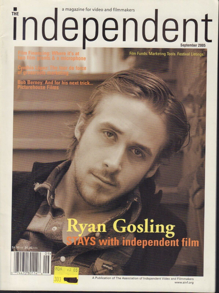 Independent Magazine September 2005 Ryan Gosling 083018AME