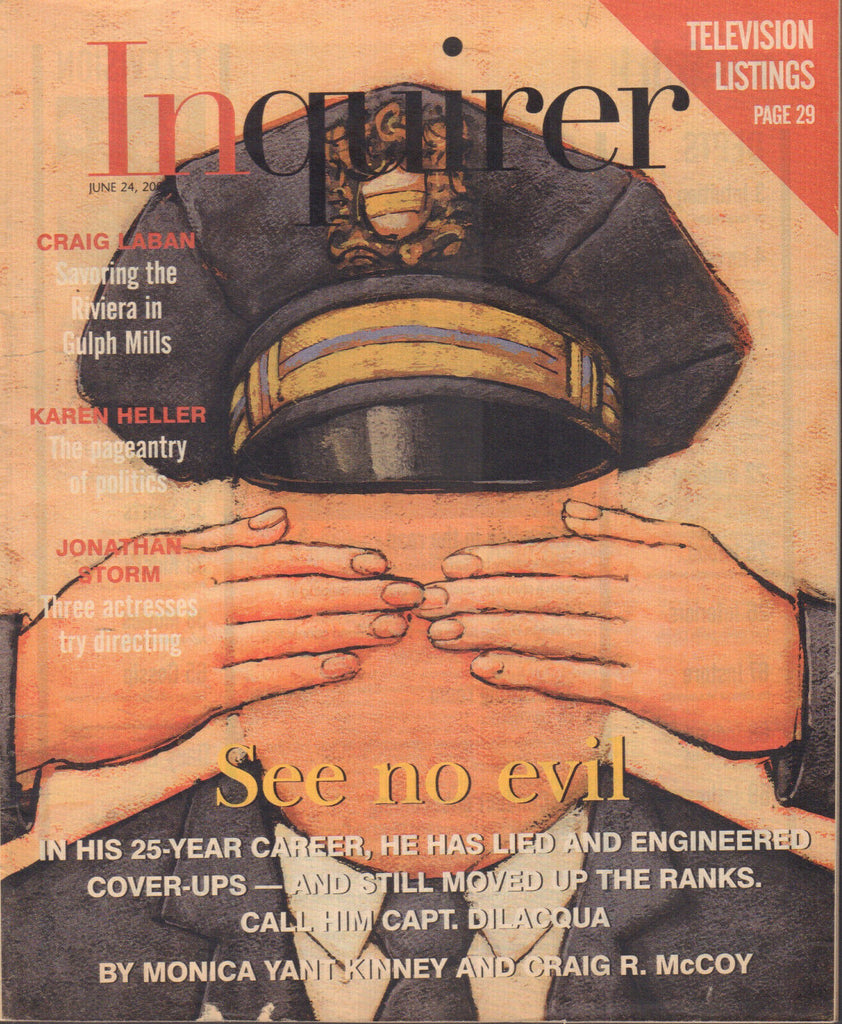 Inquirer Magazine June 24 2001 Karen Heller Jonathan Storm 042420DBE