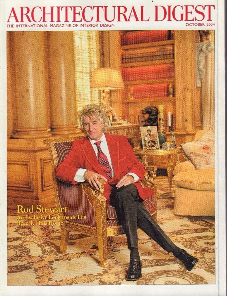 Architectural Digest October 2004 Rod Stewart 021417DBE