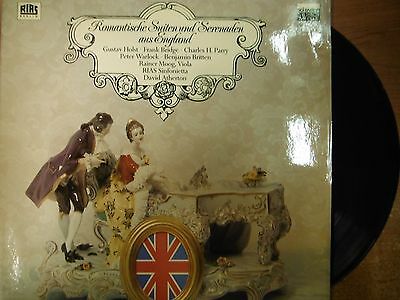 33 RPM Vinyl Gustav Holst Romantische Suiten und Serenaden aus England 020515SM
