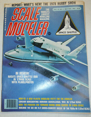 Scale Modeler Magazine Nasa's Space Shuttle May 1978 040915R