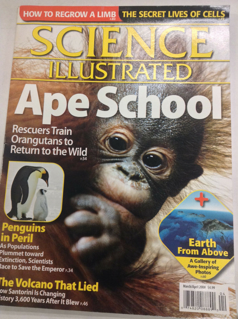 Science Illustrated Magazine Ape School Rescuers Train April 2008 050217nonrh