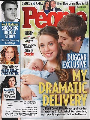 People Magazine April 27 2015 Rock Hudson, Rita Wilson w/ML EX 010616DBE2