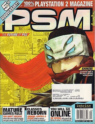 PSM September 2002 Shinobi, 5th Anniversary w/ML VG 070816DBE2