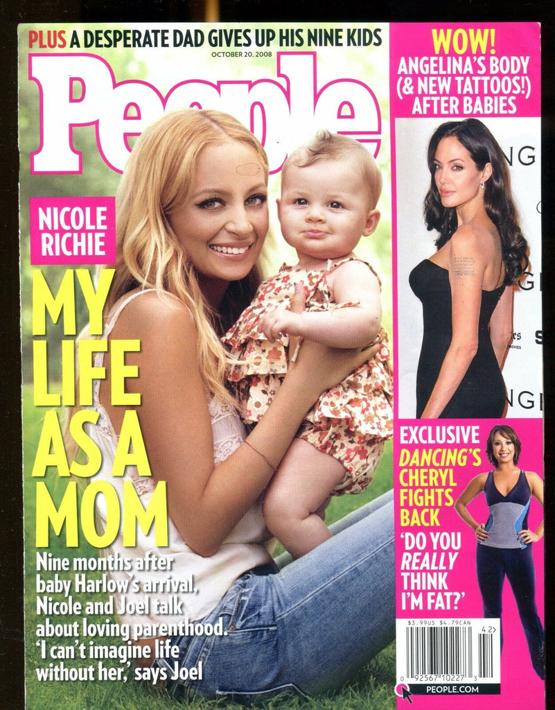 People Magazine October 20 2008 Nicole Richie EX No ML 022217nonjhe