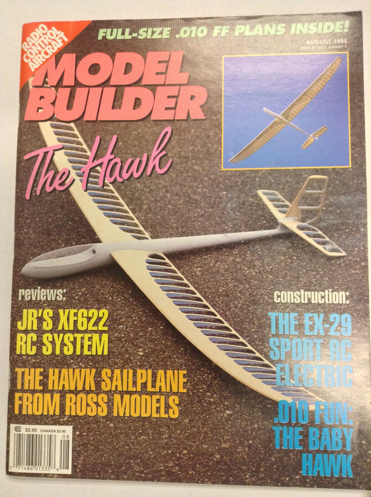 Model Builder Magazine Jr's XF622 RC System The EX-29 August 1994 040917nonrh