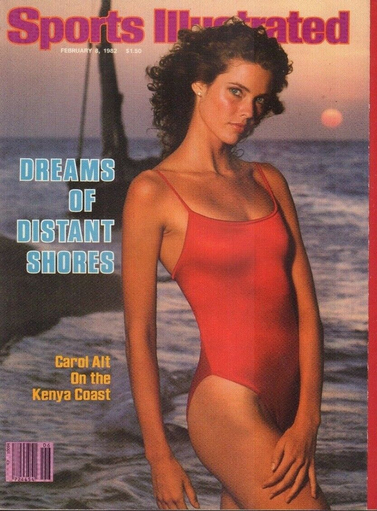 Sports Illustrated MAgazine Carol Alt Kenya Coast February 8, 1982 010918nonr