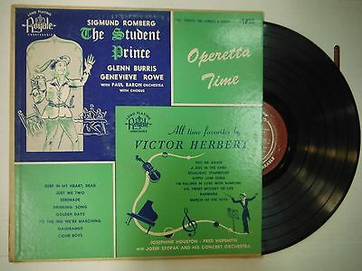 33 RPM Vinyl Operetta Singers Operetta Time Royale 1235 120814KME