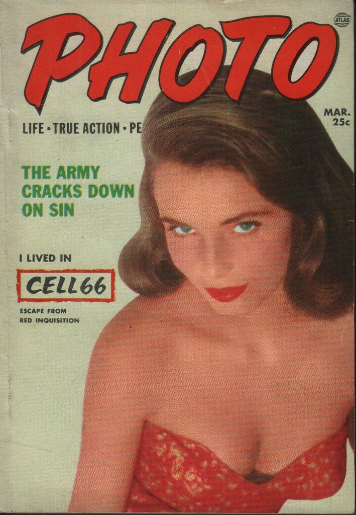 Photo Digest March 1953 Helen Heydon Cheesecake Pin Up 070819AME