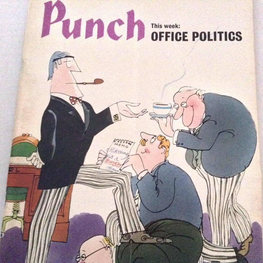 Punch Magazine Office Politics March/April 3, 1973 070917nonrh