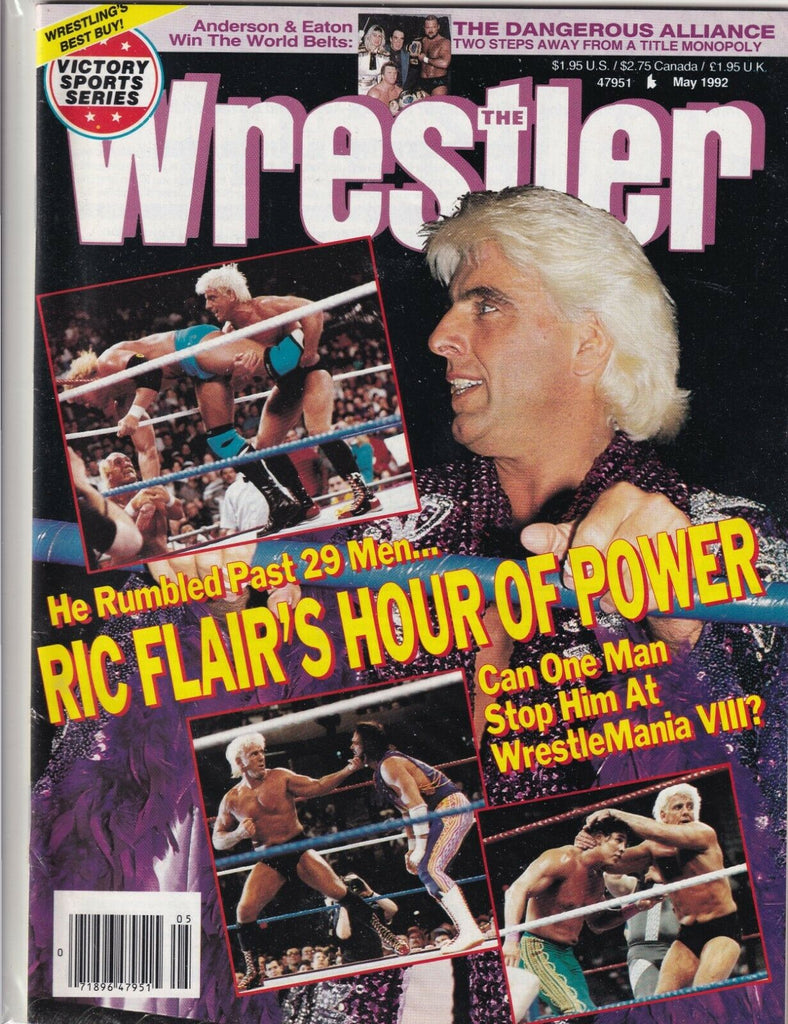 The Wrestler Magazine Ric Flair The Royal Rumble May 1992 061719nonr